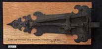 Old latch from house in Cowley, Oxford (AN1921.308)
