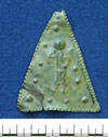 Bronze triangular plaque (AN1921.1051)